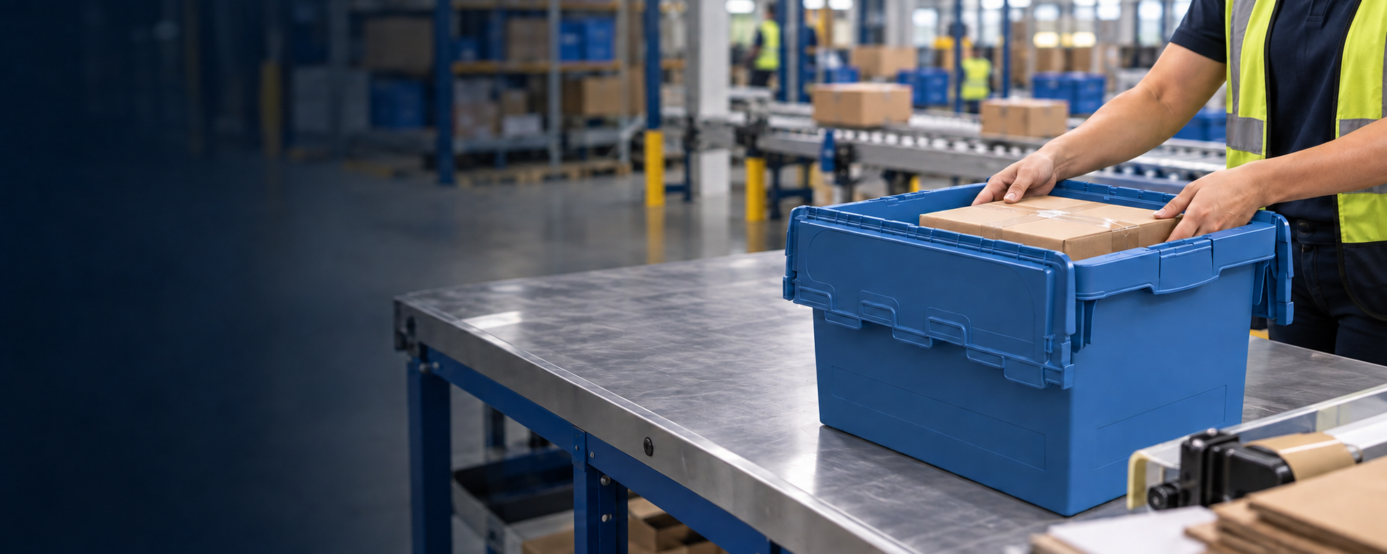 Returnable plastic packaging solution for All Industries